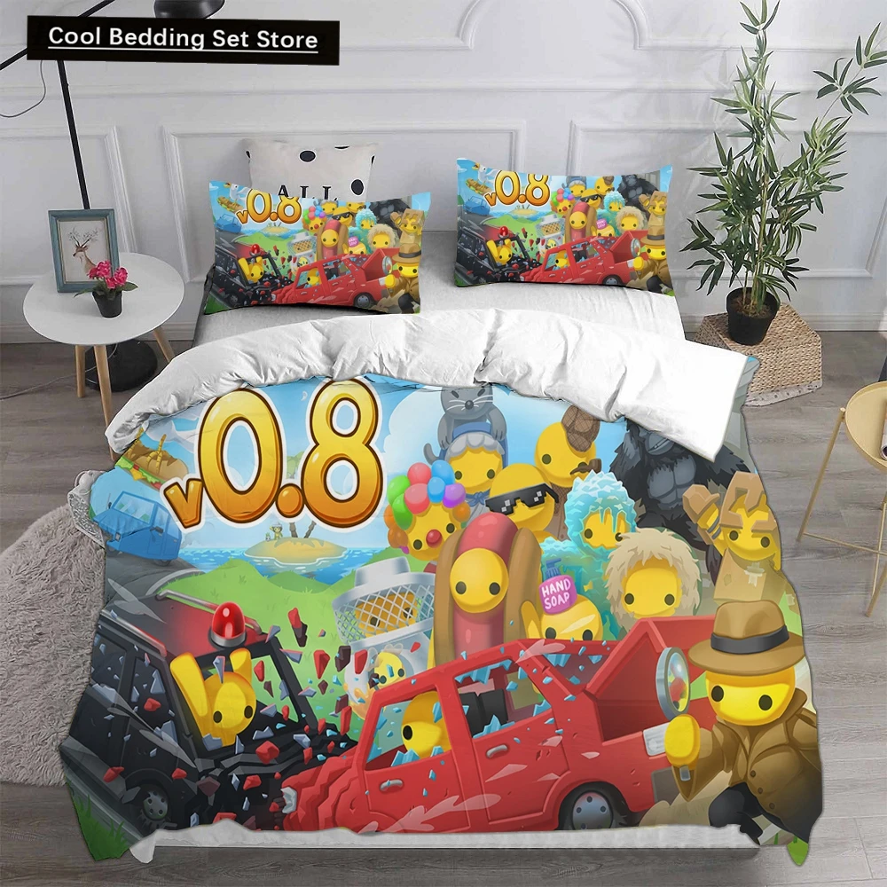 3D Print Wobbly Life Single Twin Full Queen King Size Quilt Anime Bed Cover Pillow Case 2-3 Pieces Duvet Cover Bedding Sets
3D Print Wobbly Life Single Twin Full Queen King Size Quilt Anime Bed Cover Pillow Case 2-3 Pieces Duvet Cover Bedding Sets
