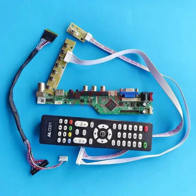 Controller Driver Board For B101AW03 V0 B101AW06 V0/V1 USB+AV+VGA+HDMI 1024x600 LVDS 40Pin TV Analog 10.1" Laptop Matrix DIY Kit
Controller Driver Board For B101AW03 V0 B101AW06 V0/V1 USB+AV+VGA+HDMI 1024x600 LVDS 40Pin TV Analog 10.1" Laptop Matrix DIY Kit