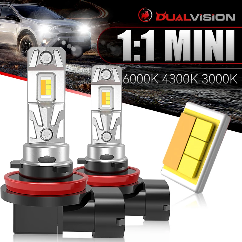 2PCS Canbus H8 H11 9005 9006 Car Light Fog Light HB3 HB4 H9 LED DRL Fog Lamp 6000K 4300K 3000K CSP 12V 24V Mini Diode Plug&Play
2PCS Canbus H8 H11 9005 9006 Car Light Fog Light HB3 HB4 H9 LED DRL Fog Lamp 6000K 4300K 3000K CSP 12V 24V Mini Diode Plug&Play