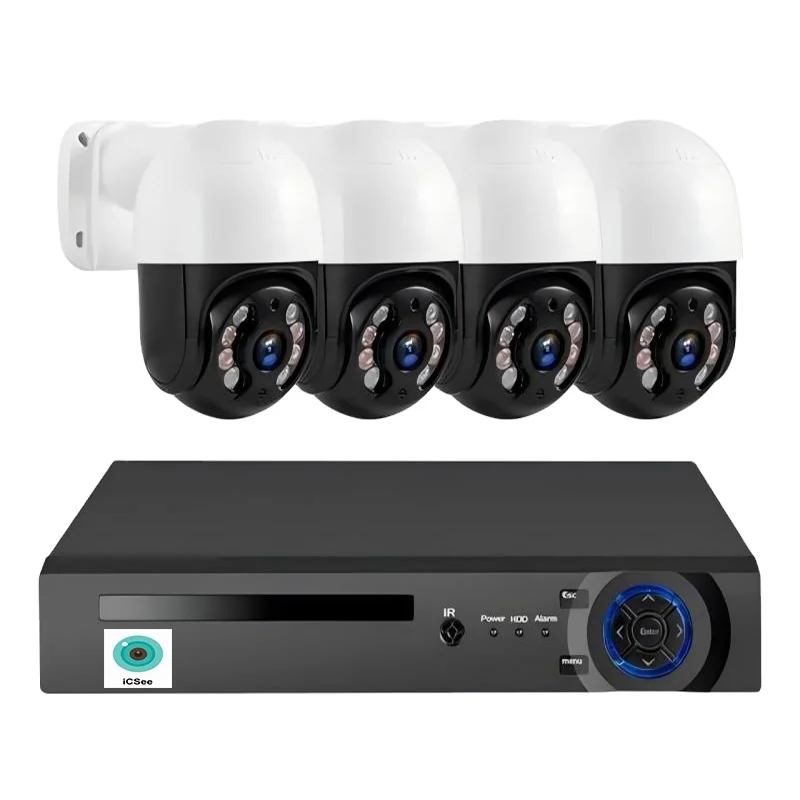 4MP 8MP CMOS Network IP Camera Kit With Two-Way Audio Night Vision Waterproof Outdoor Security HDD POE NVR System
4MP 8MP CMOS Network IP Camera Kit With Two-Way Audio Night Vision Waterproof Outdoor Security HDD POE NVR System