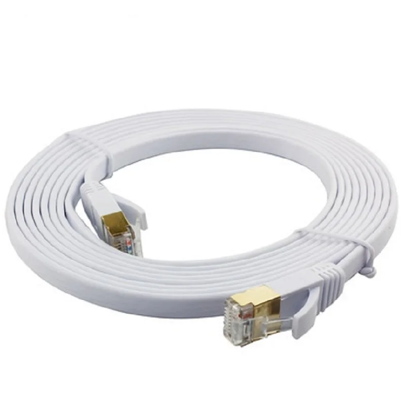 50PCS/LOT GOLD COLOR 0.5m1m1.5m2m CAT7 RJ45 Patch flat Ethernet LAN Network Cable For Router Switch gold plated
50PCS/LOT GOLD COLOR 0.5m1m1.5m2m CAT7 RJ45 Patch flat Ethernet LAN Network Cable For Router Switch gold plated