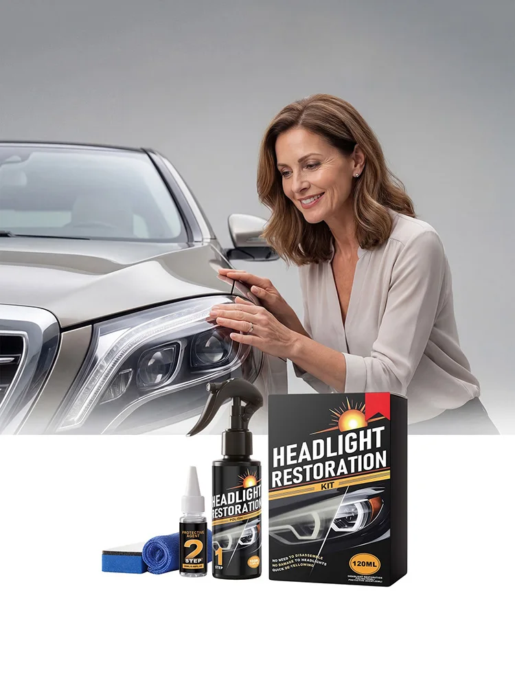100ml Car Headlight Care Set - Daily Refreshing Cleaning Decontamination Surface Protection Clear Care Agent 2026 NEW
100ml Car Headlight Care Set - Daily Refreshing Cleaning Decontamination Surface Protection Clear Care Agent 2026 NEW
