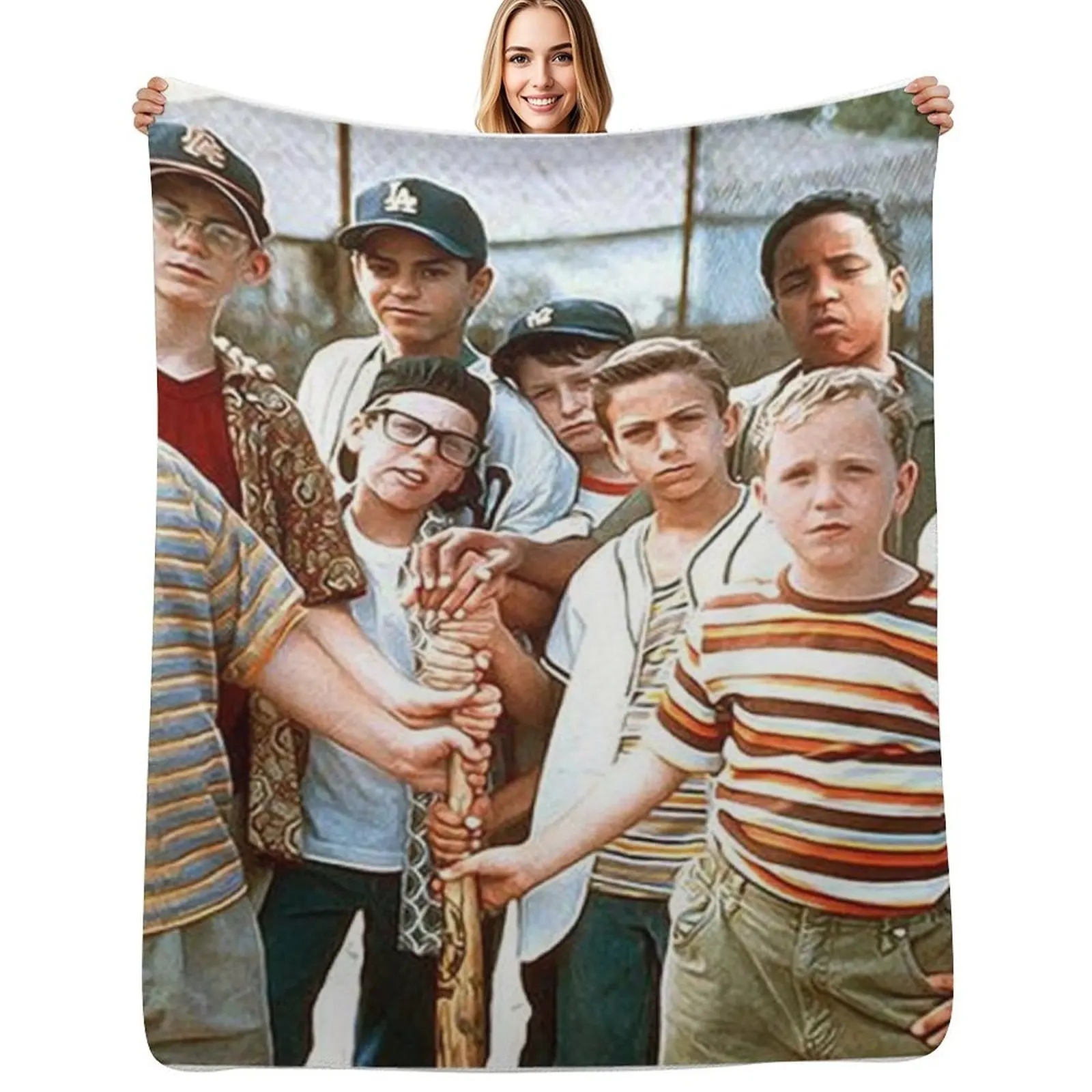 The Sandlot Movie - Poster Print Throw Blanket Soft Comfort Blanket for Reading Watching TV
The Sandlot Movie - Poster Print Throw Blanket Soft Comfort Blanket for Reading Watching TV