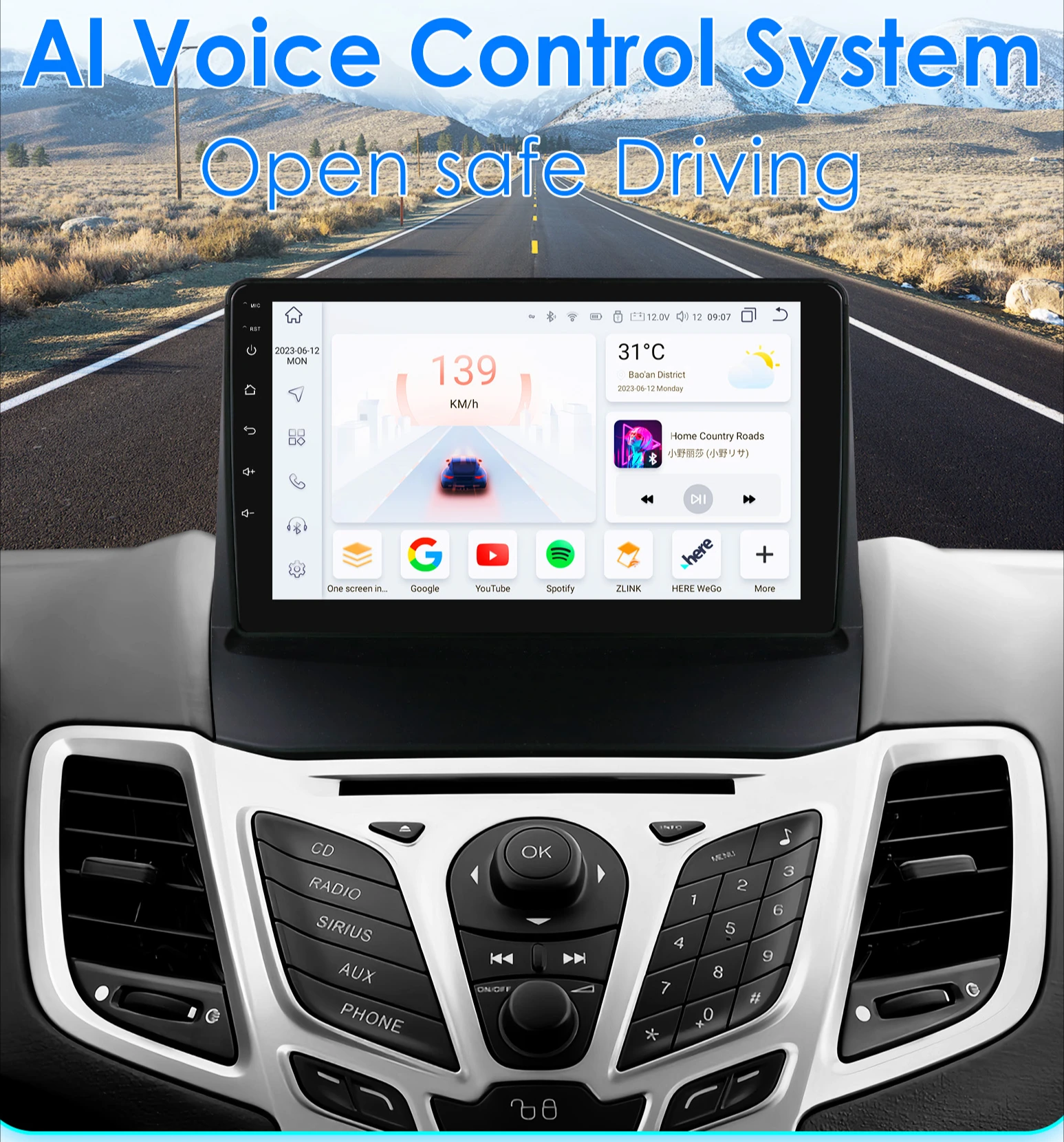 Автомобильная стереосистема Android для Ford Fiesta 2009 2010 2011 2012-2017, авторадио, GPS, интеллектуальный плеер 2Din 7862 WIFI
Автомобильная стереосистема Android для Ford Fiesta 2009 2010 2011 2012-2017, авторадио, GPS, интеллектуальный плеер 2Din 7862 WIFI