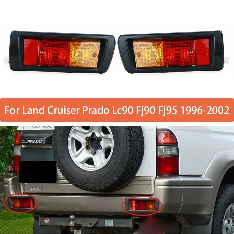 For Toyota Land Cruiser FJ90 3400 rear bumper lights and rear fog lights 81551-60510
For Toyota Land Cruiser FJ90 3400 rear bumper lights and rear fog lights 81551-60510