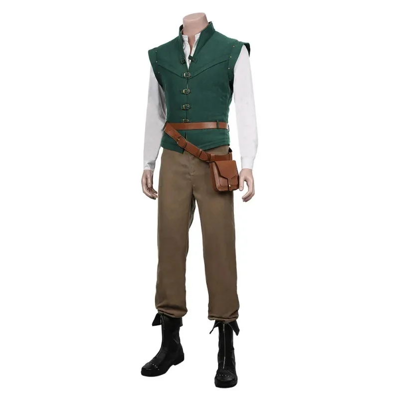 2025 New Flynn Rider Cosplay Costumes Adult Outfit Jacket Shirt Vest Pants Belt Bag Full Set Halloween Comic-Concarnival P☆★ee☆★
2025 New Flynn Rider Cosplay Costumes Adult Outfit Jacket Shirt Vest Pants Belt Bag Full Set Halloween Comic-Concarnival P☆★ee☆★
