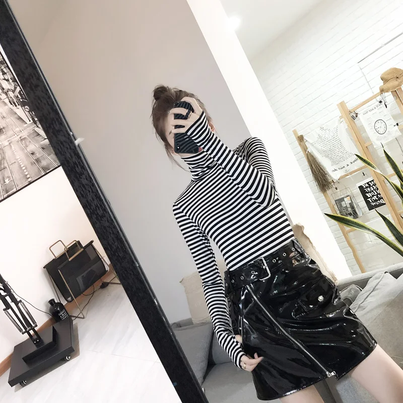 Женская облегающая футболка с длинным рукавом и высоким воротником Ladyc Quali Striped Base Layer, повседневная, из смесового хлопка и полиэстера
Женская облегающая футболка с длинным рукавом и высоким воротником Ladyc Quali Striped Base Layer, повседневная, из смесового хлопка и полиэстера