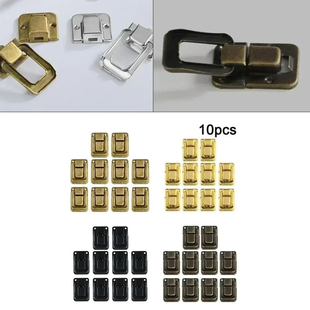 10pcs Decorative Vintage Antique Lock Zinc Alloy Bronze Finish Hasp Latches Retro Wooden Box Latch Hardware Components
10pcs Decorative Vintage Antique Lock Zinc Alloy Bronze Finish Hasp Latches Retro Wooden Box Latch Hardware Components