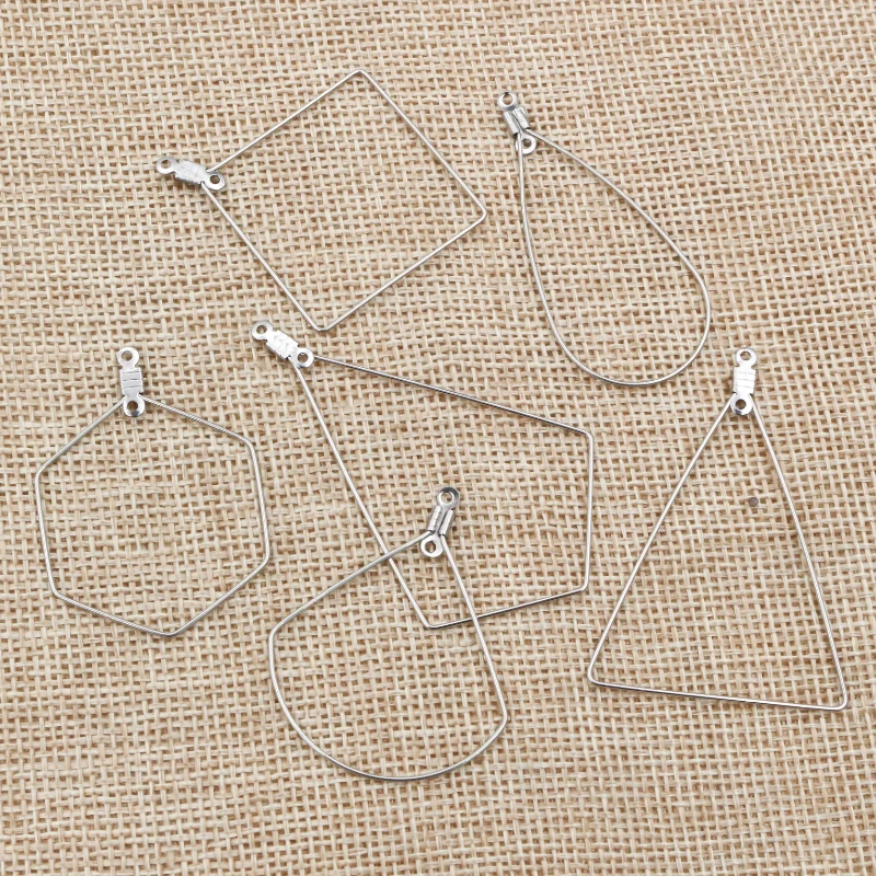 30pcs/lot Multi-styles Never Fade Stainless Steel DIY Drop Connector Findings Clasps Hooks Jewelry Making Accessories
30pcs/lot Multi-styles Never Fade Stainless Steel DIY Drop Connector Findings Clasps Hooks Jewelry Making Accessories