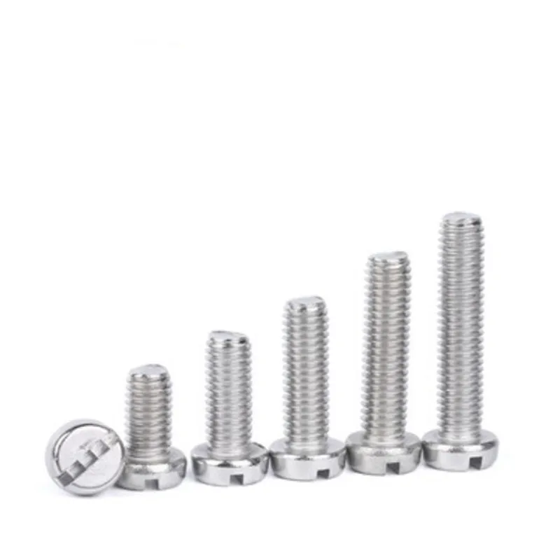 10/50pcs M1 M1.2 M1.4 M1.6 M2 M2.5 M3 M4 M5 M6 304 stainless steel DIN84 Slotted Cap Head Slot Column Round Cheese Head Screw
10/50pcs M1 M1.2 M1.4 M1.6 M2 M2.5 M3 M4 M5 M6 304 stainless steel DIN84 Slotted Cap Head Slot Column Round Cheese Head Screw