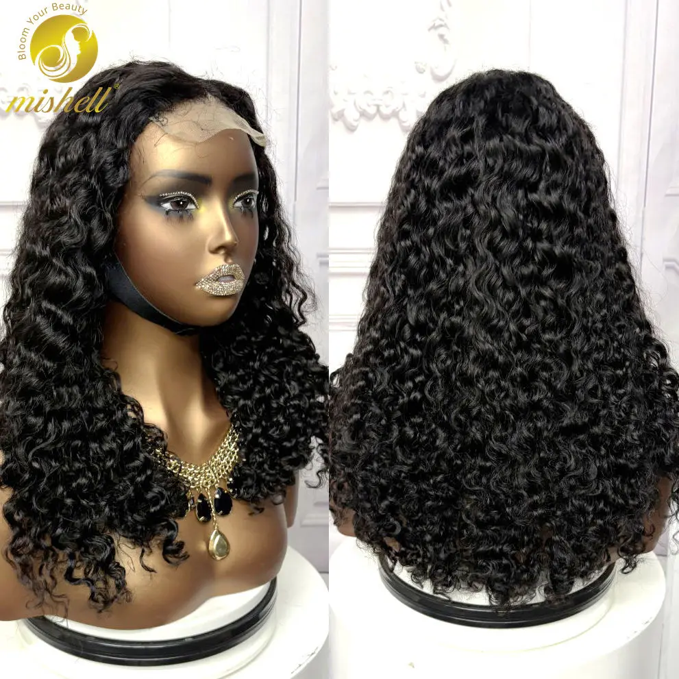 22Inch 280% Water Wave Human Hair Wig 4x4 Transparent Lace Closure Colored Deep Wave Curly Hair Wigs For Black Women
22Inch 280% Water Wave Human Hair Wig 4x4 Transparent Lace Closure Colored Deep Wave Curly Hair Wigs For Black Women