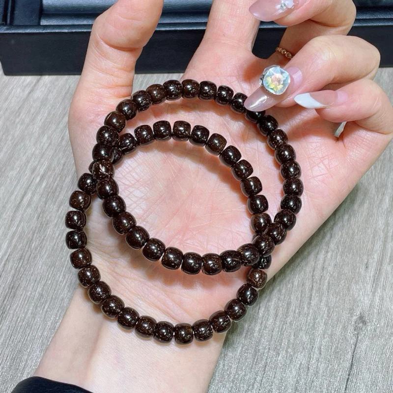 New Coconut Stem No Phase Single Circle Bracelet Straight Cut Size Buddha Bead Precision*6mm
New Coconut Stem No Phase Single Circle Bracelet Straight Cut Size Buddha Bead Precision*6mm