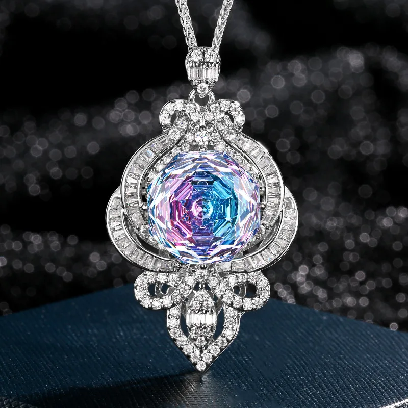 New Stunning Rose Cut Pendant Necklace for Women 16mm 5A Garde Gemstone with 55cm Neck Chain Gifts Fashion Jewelry Accessories
New Stunning Rose Cut Pendant Necklace for Women 16mm 5A Garde Gemstone with 55cm Neck Chain Gifts Fashion Jewelry Accessories