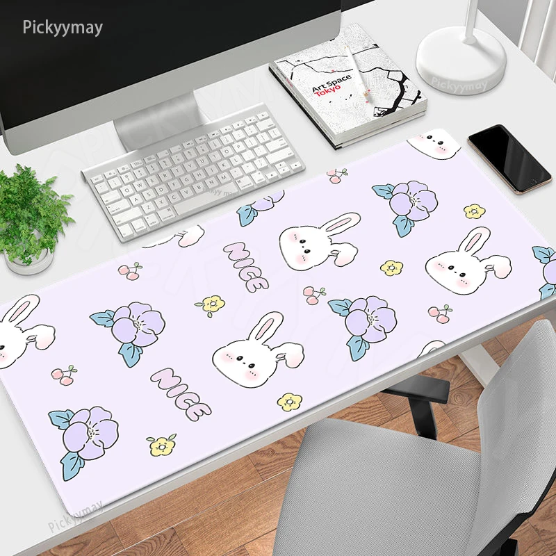 Large Gaming Mousepads Cute Rabbit Mouse Pad Computer Mousepad Kawaii Mouse Mat Desk Pads PC Keyboard Mats Table Mats 90x40cm
Large Gaming Mousepads Cute Rabbit Mouse Pad Computer Mousepad Kawaii Mouse Mat Desk Pads PC Keyboard Mats Table Mats 90x40cm