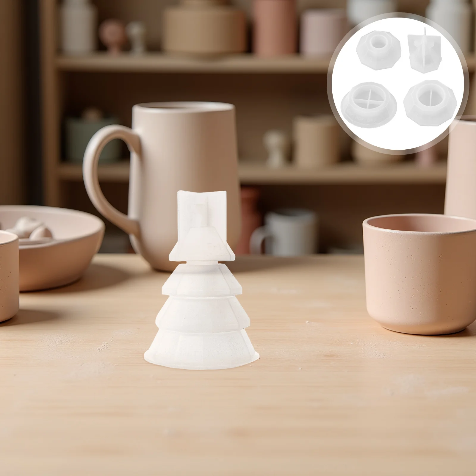 1Set Storage Box Resin Mold Tiny Reusable Silicone Mold for Epoxy Resin Christmas Tree Jar Craft DIY Holiday Ornament Stackable
1Set Storage Box Resin Mold Tiny Reusable Silicone Mold for Epoxy Resin Christmas Tree Jar Craft DIY Holiday Ornament Stackable