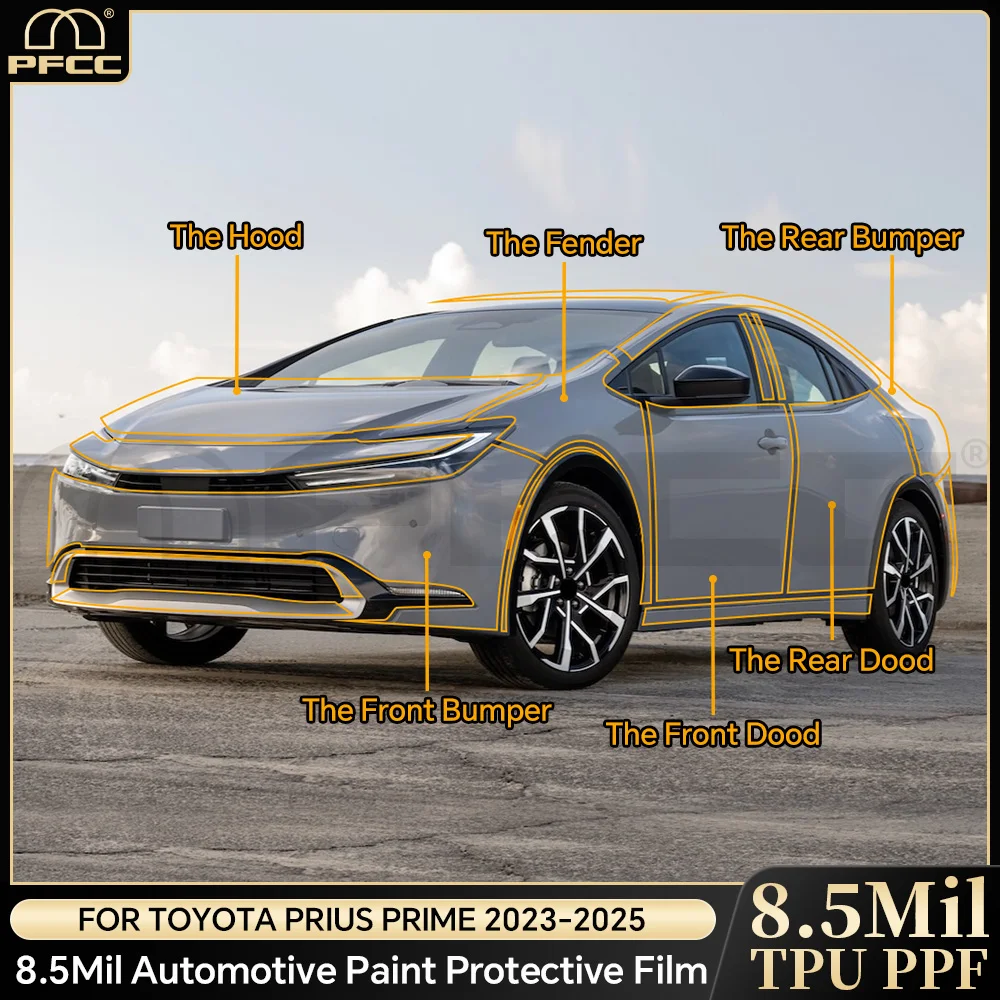For Toyota Prius Prime 2023-2025 TPU Paint Protection Film Anti-Scratch Pre-cut PPF Car Body Clear Bra Resistant Invisible Kit
For Toyota Prius Prime 2023-2025 TPU Paint Protection Film Anti-Scratch Pre-cut PPF Car Body Clear Bra Resistant Invisible Kit