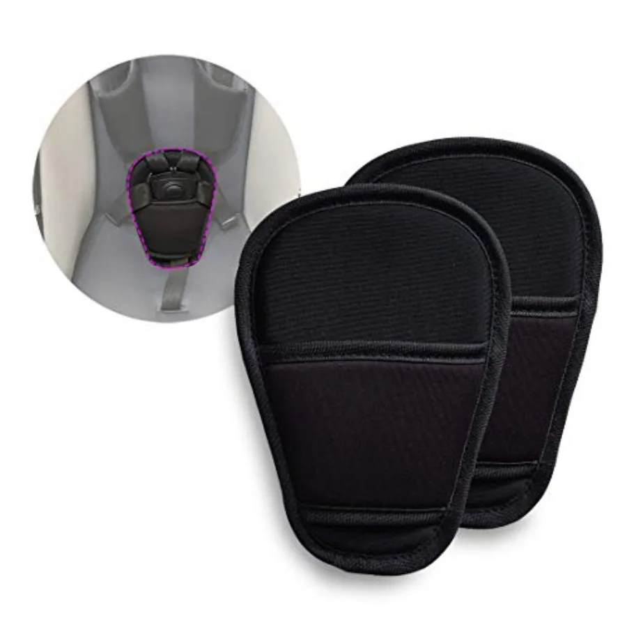 SeedFuture Baby Stroller Seatbelt Crotch Cushion Black 2 Piece, Universal Pram Belt Pads for Newborns Infants,Pushchair Seat Be
SeedFuture Baby Stroller Seatbelt Crotch Cushion Black 2 Piece, Universal Pram Belt Pads for Newborns Infants,Pushchair Seat Be