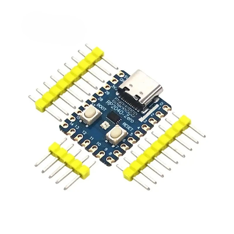 Rp2040-zero Rp2040 For Raspberry Pi Microcontroller Pico Development Board Module Dual-core M0+ Processor 2mb Flash
Rp2040-zero Rp2040 For Raspberry Pi Microcontroller Pico Development Board Module Dual-core M0+ Processor 2mb Flash