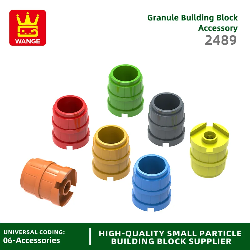 20Pcs/lot NO.2489 Container Barrel 2 x 2 x 2 Block Moc Color Accessories Compatible with Brick DIY Children's Toy Assembly Parts
20Pcs/lot NO.2489 Container Barrel 2 x 2 x 2 Block Moc Color Accessories Compatible with Brick DIY Children's Toy Assembly Parts