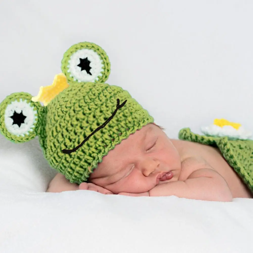 Newborn Photography Kit 1 Set Cute Skin-touch Great Flexibility Prince Frog Newborn Photography Kit for Infant
Newborn Photography Kit 1 Set Cute Skin-touch Great Flexibility Prince Frog Newborn Photography Kit for Infant