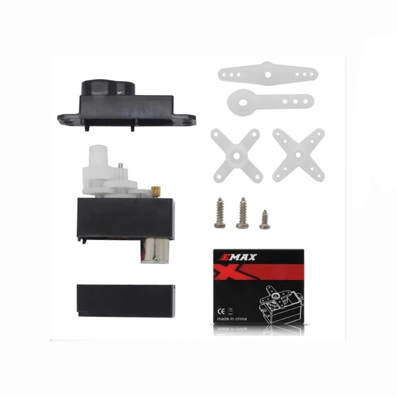 EMAX ES9051 & ES9251 II Digital Servos - 4.3g/3g, 0.8kg Torque, Plastic Gear, for 3D F3P Aircraft - Wholesale & Dropship
EMAX ES9051 & ES9251 II Digital Servos - 4.3g/3g, 0.8kg Torque, Plastic Gear, for 3D F3P Aircraft - Wholesale & Dropship