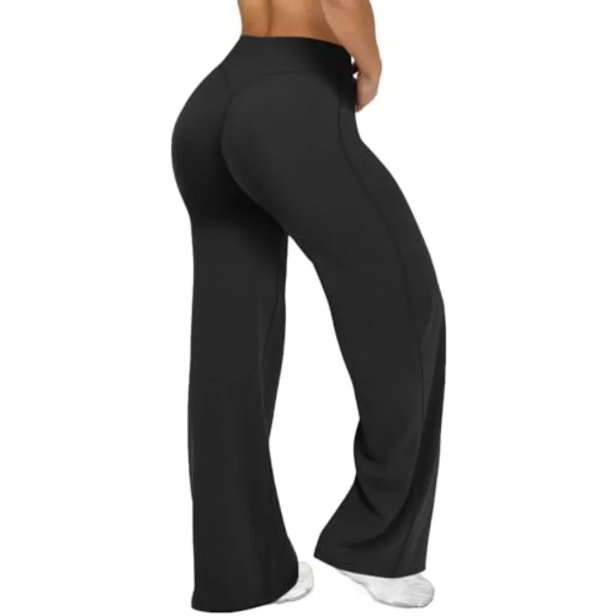 JGS1996 Wide Leg Yoga Pants Bottoms Straight Leg Leggings for Women High Waist Stretch Booty Casual Gym Workout Sweatpants
JGS1996 Wide Leg Yoga Pants Bottoms Straight Leg Leggings for Women High Waist Stretch Booty Casual Gym Workout Sweatpants