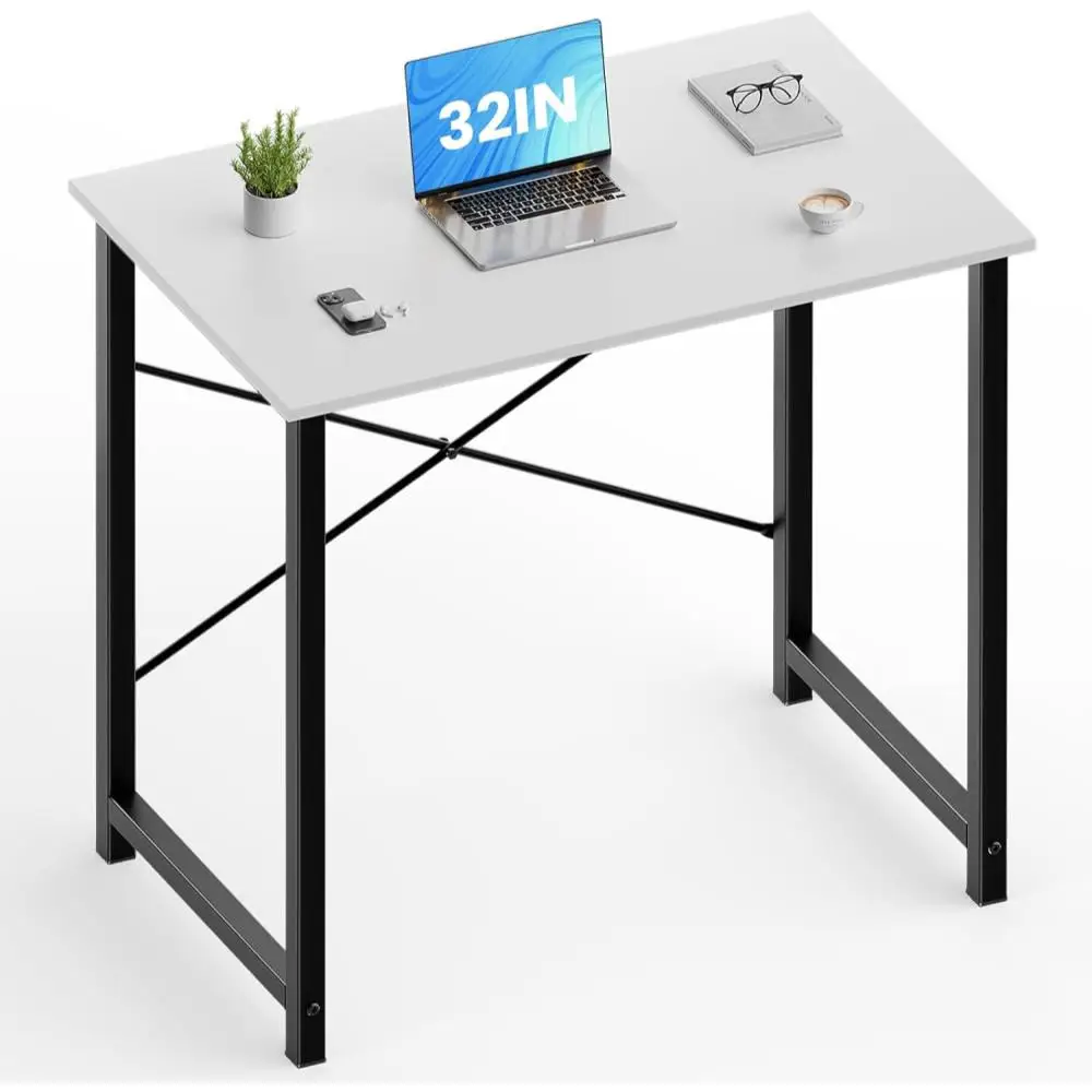 32 Inch Small Computer Work Desk with X-Shaped Reinforcement, Gaming Study Writing Table for Home Office Small Space, Me
32 Inch Small Computer Work Desk with X-Shaped Reinforcement, Gaming Study Writing Table for Home Office Small Space, Me