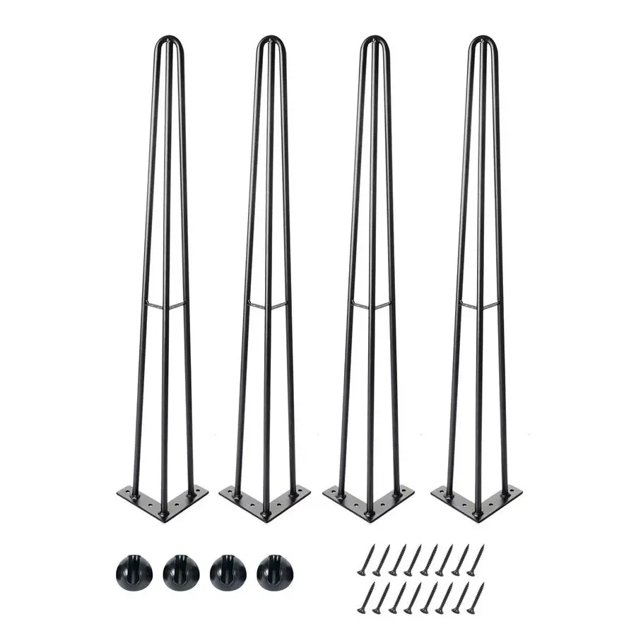 Комплект металлических ножек для мебели в индустриальном стиле, черные, 28 дюймов, грузоподъемность 1300 фунтов, для кофейного столика, туалетного столика, L-образные
Комплект металлических ножек для мебели в индустриальном стиле, черные, 28 дюймов, грузоподъемность 1300 фунтов, для кофейного столика, туалетного столика, L-образные