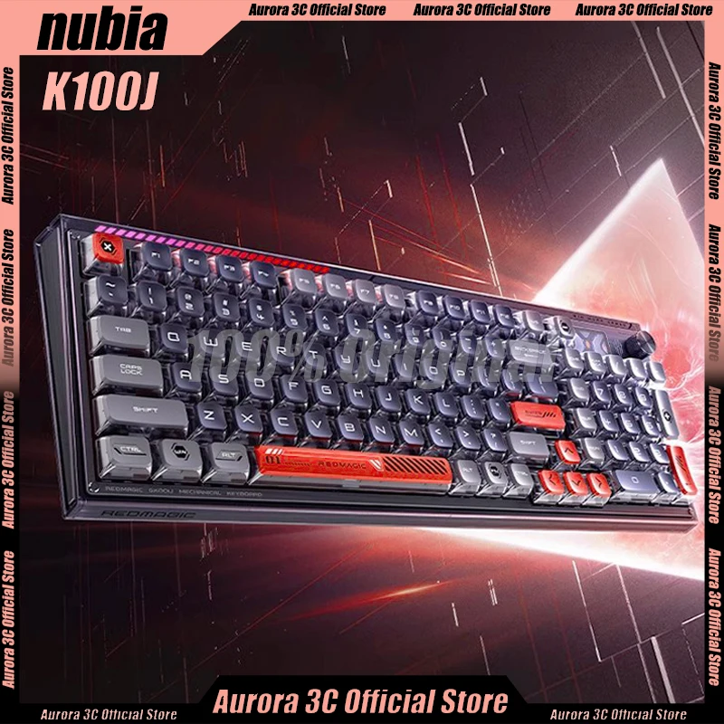 Механическая клавиатура Nubia K100j, беспроводная клавиатура с Bluetooth, 3 режима, колпачки клавиш Pbt, горячая замена, СВЕТОДИОДНЫЙ цветной экран, пользовательские игровые клавиатуры
Механическая клавиатура Nubia K100j, беспроводная клавиатура с Bluetooth, 3 режима, колпачки клавиш Pbt, горячая замена, СВЕТОДИОДНЫЙ цветной экран, пользовательские игровые клавиатуры