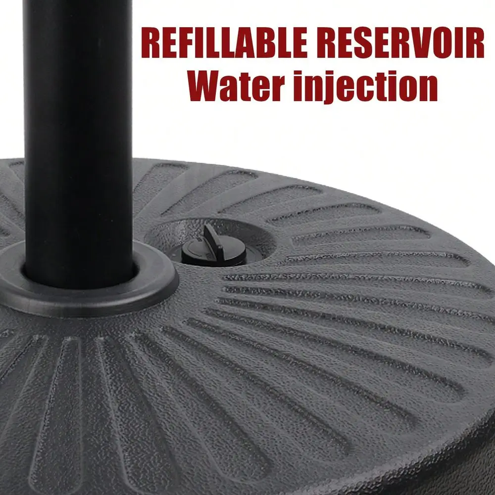 Round Umbrella Base Water Filled Stand Market Patio Outdoor Heavy Duty Umbrella Holder Stand For Outdoor, Patio, Lawn, Garden B
Round Umbrella Base Water Filled Stand Market Patio Outdoor Heavy Duty Umbrella Holder Stand For Outdoor, Patio, Lawn, Garden B