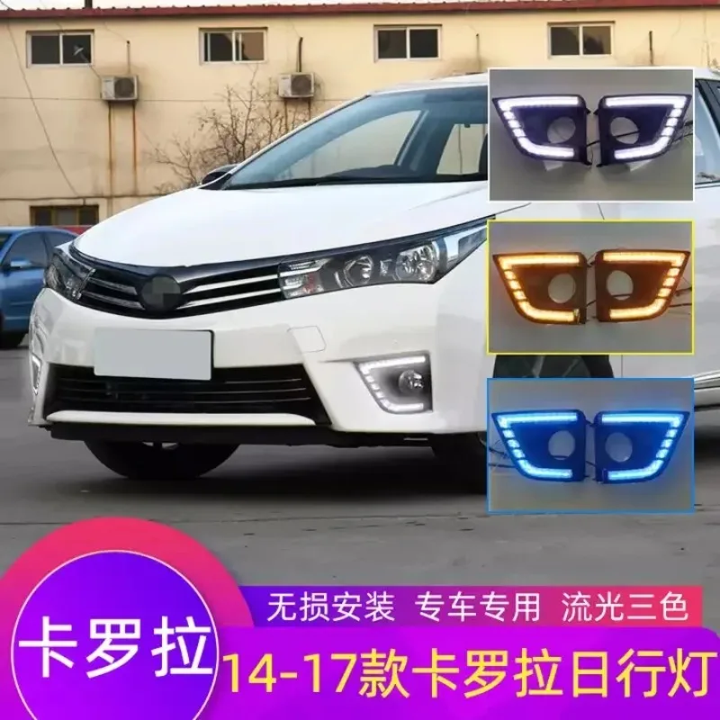 High Quality White Yellow Lce-Blue Led Daytime Running Light For Toyota Corolla 2016 Up
High Quality White Yellow Lce-Blue Led Daytime Running Light For Toyota Corolla 2016 Up