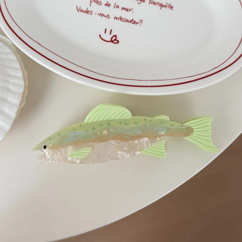 Hairpin Ocean Fish Hair Claw Acetate Acetic Acid Marine Animals Hair Clip Korean Style Salmon Fish Grab Clip Hair Accessories
Hairpin Ocean Fish Hair Claw Acetate Acetic Acid Marine Animals Hair Clip Korean Style Salmon Fish Grab Clip Hair Accessories