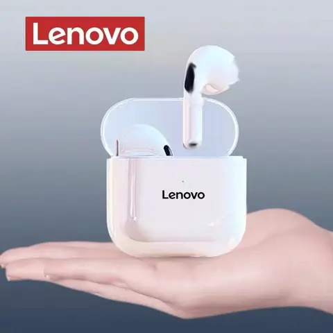 Lenovo Bluetooth Earphones Wireless Headphones Sleek Design Superior Mini bluetooth Headset Life Comfortable Sports Daily Use