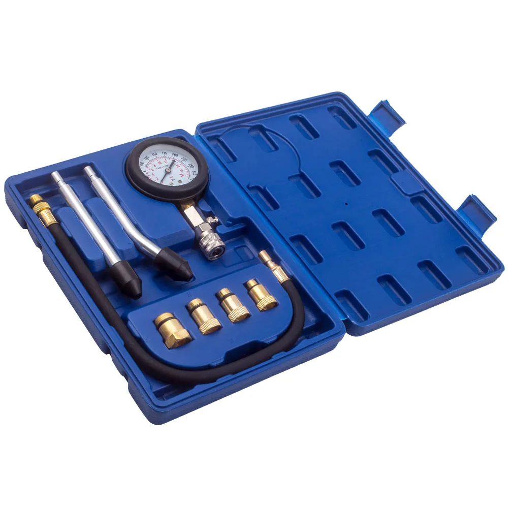 Spark Plug Cylinder Compression Tester Test Kit Measuring Tool
Spark Plug Cylinder Compression Tester Test Kit Measuring Tool