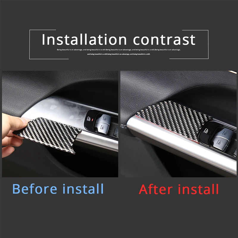 Interior Stickers Soft Carbon Fiber Car Door Glass Lifting Swtich Panel Trim Sticker For Mercedes Benz C-Class W206 2022-2024 Ca
Interior Stickers Soft Carbon Fiber Car Door Glass Lifting Swtich Panel Trim Sticker For Mercedes Benz C-Class W206 2022-2024 Ca