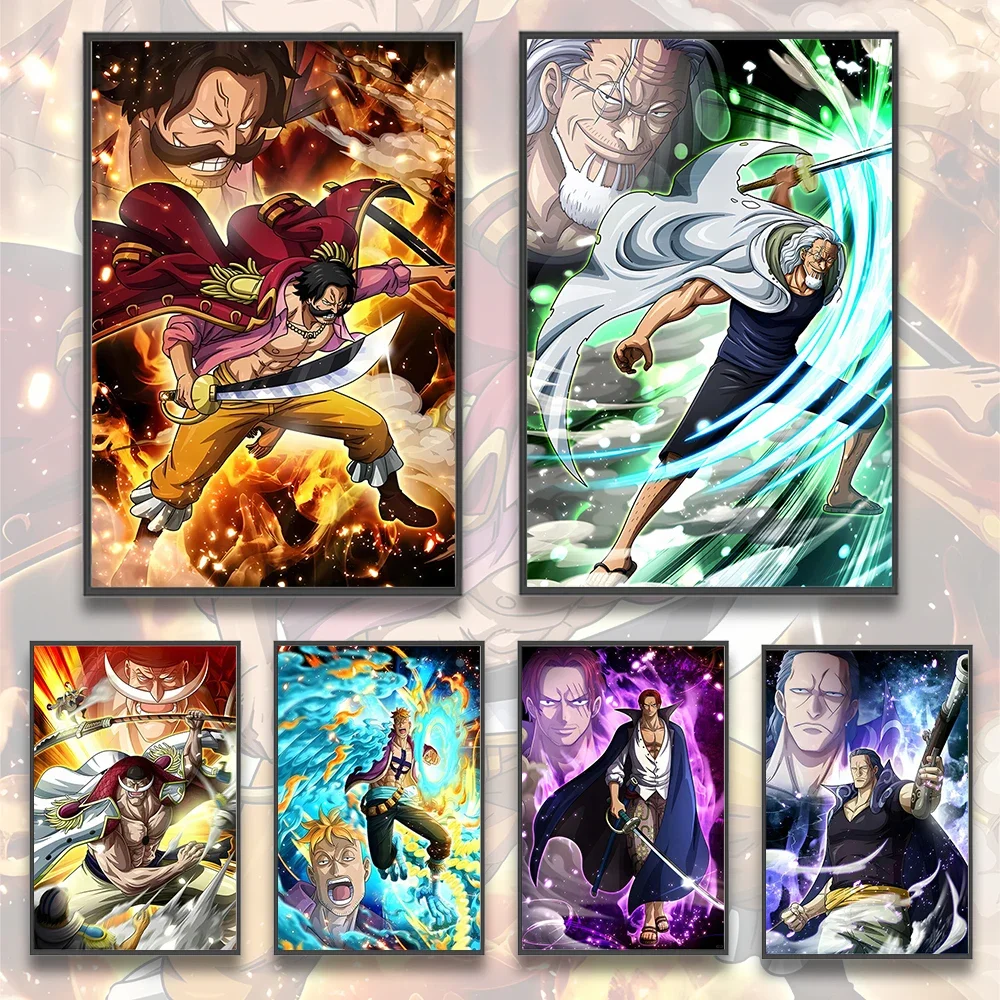 Shanks ONE PIECE Self-adhesive Poster Anime Kaido Wallpaper Figures Home Decoration Painting Wall Bedroom Cartoons Luffy Sticker
Shanks ONE PIECE Self-adhesive Poster Anime Kaido Wallpaper Figures Home Decoration Painting Wall Bedroom Cartoons Luffy Sticker