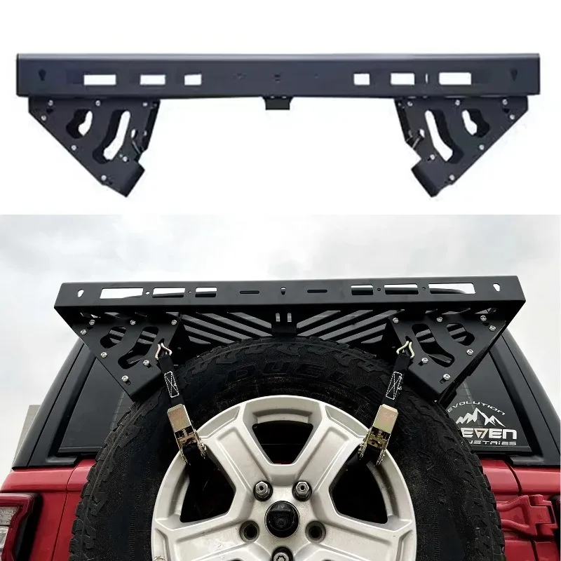 JL1310 spare tire top storage rack with 35inch Aluminum Alloy for jeep JL wrangler 2018+ JK2007-2017
JL1310 spare tire top storage rack with 35inch Aluminum Alloy for jeep JL wrangler 2018+ JK2007-2017
