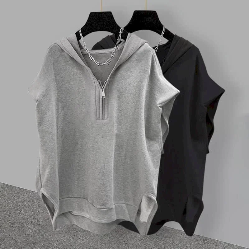 Hooded Vest Women Autumn Aesthetic Waistcoats Casual Cardigans Korean Style Oversized Sleeveless Cropped Coats Women Clothing
Hooded Vest Women Autumn Aesthetic Waistcoats Casual Cardigans Korean Style Oversized Sleeveless Cropped Coats Women Clothing