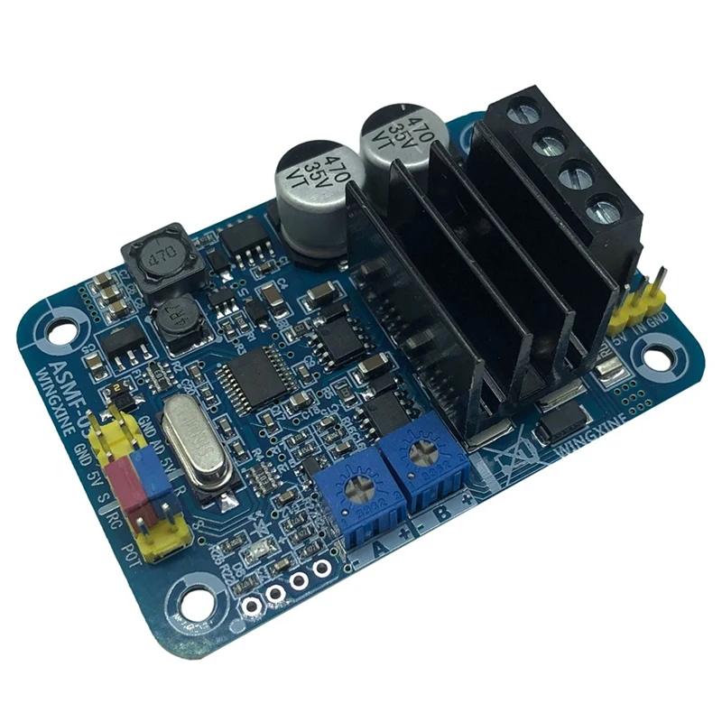 Motor Controller Asmf-03 Single Channel High Torque 500Nm Steering Gear Controller Board 7V To 24V Motor Module
Motor Controller Asmf-03 Single Channel High Torque 500Nm Steering Gear Controller Board 7V To 24V Motor Module