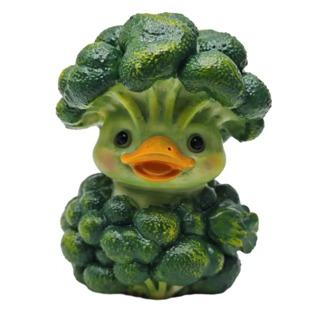 Waterproof Desk Decoration Broccoli Duck Ornament Resin Figurine Cute Vegetable Duck Decoration for Office Desk Car Accessories
Waterproof Desk Decoration Broccoli Duck Ornament Resin Figurine Cute Vegetable Duck Decoration for Office Desk Car Accessories