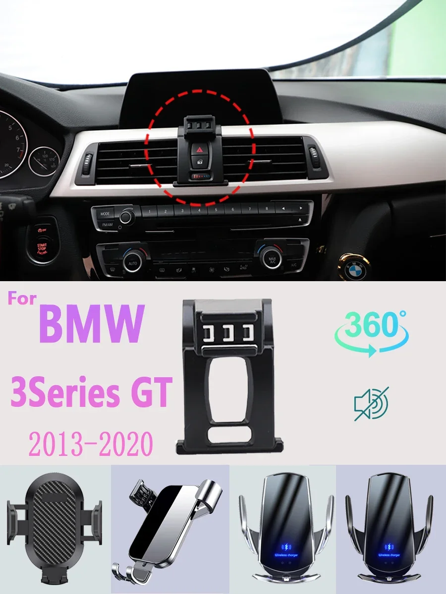 Car Phone Holder For BMW 3 Series 3GT F34 2013 2014 -2020 Mobile Phone Support Car Mounts Wireless Charging Car Accessories
Car Phone Holder For BMW 3 Series 3GT F34 2013 2014 -2020 Mobile Phone Support Car Mounts Wireless Charging Car Accessories