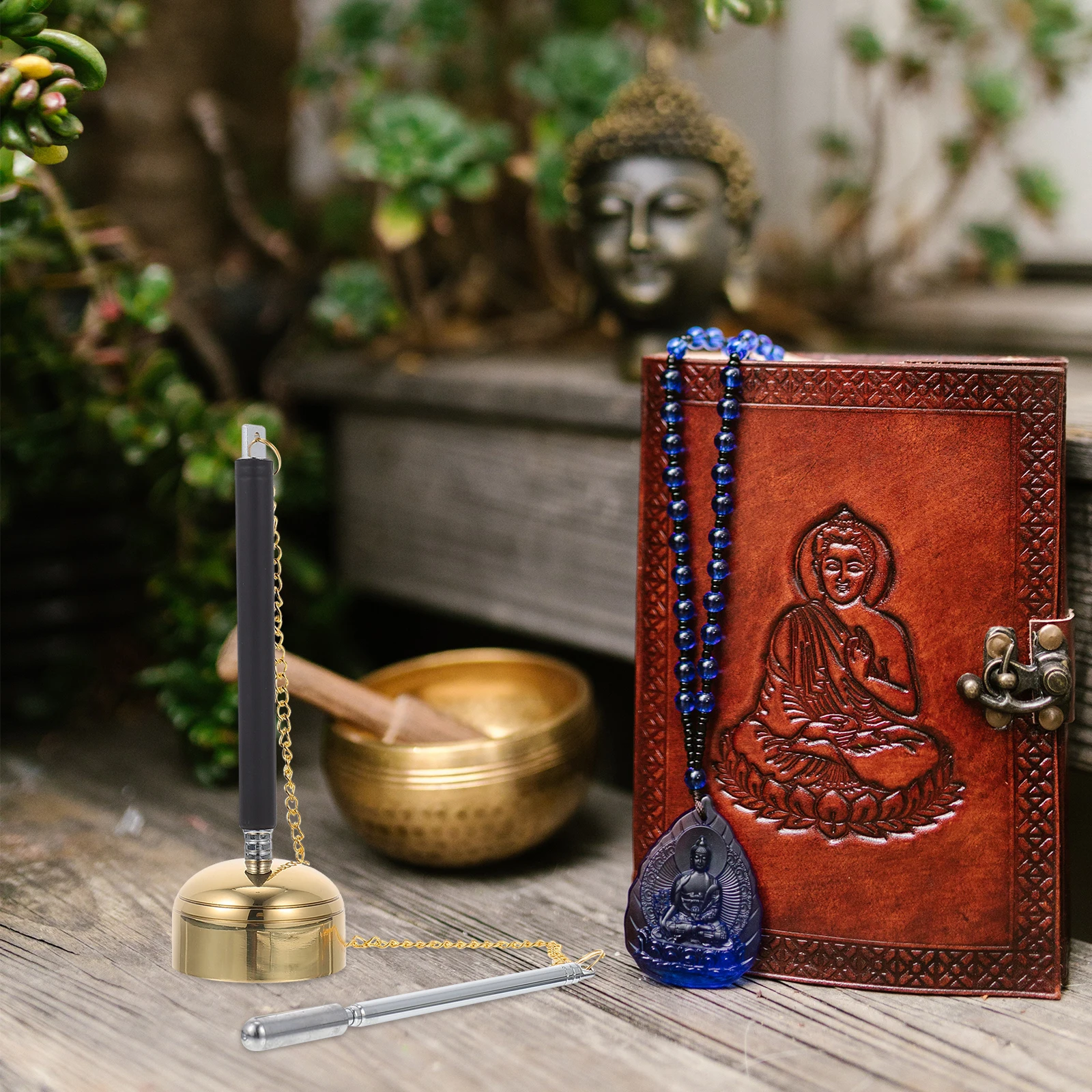 1pc Chime Instrument Temple Accessory Healing Meditation Bell Resonance Praying Dharma Ritual Utensil Wood Fish Bell
1pc Chime Instrument Temple Accessory Healing Meditation Bell Resonance Praying Dharma Ritual Utensil Wood Fish Bell