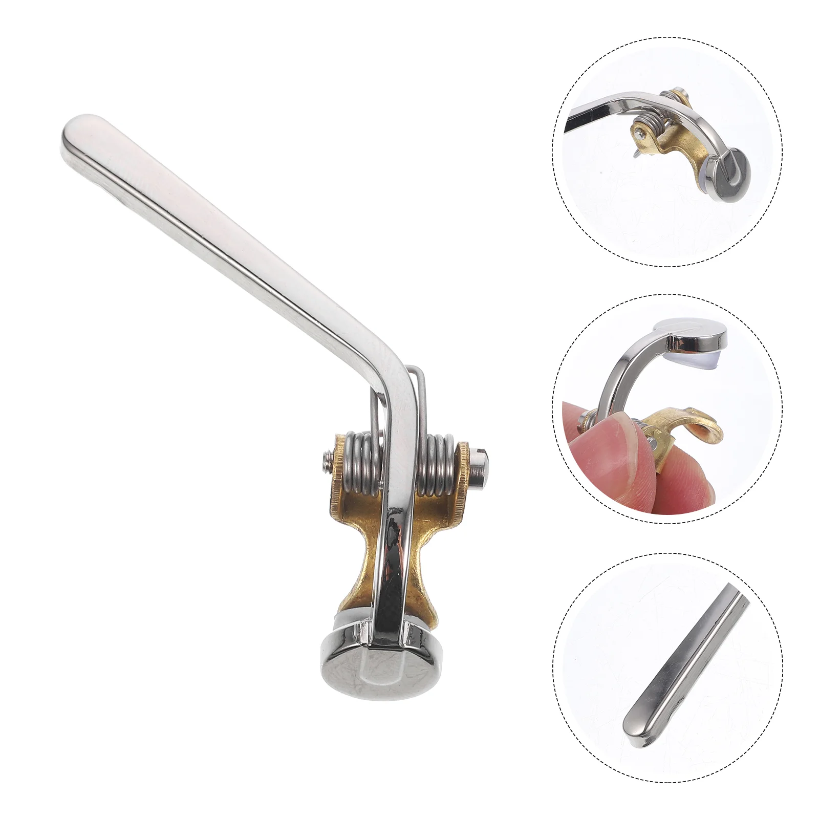 Trombone Water Drain Clique Parts 2.8mm Spring Axle Pad Replacement for Bass Instruments Easy Install Fits
Trombone Water Drain Clique Parts 2.8mm Spring Axle Pad Replacement for Bass Instruments Easy Install Fits