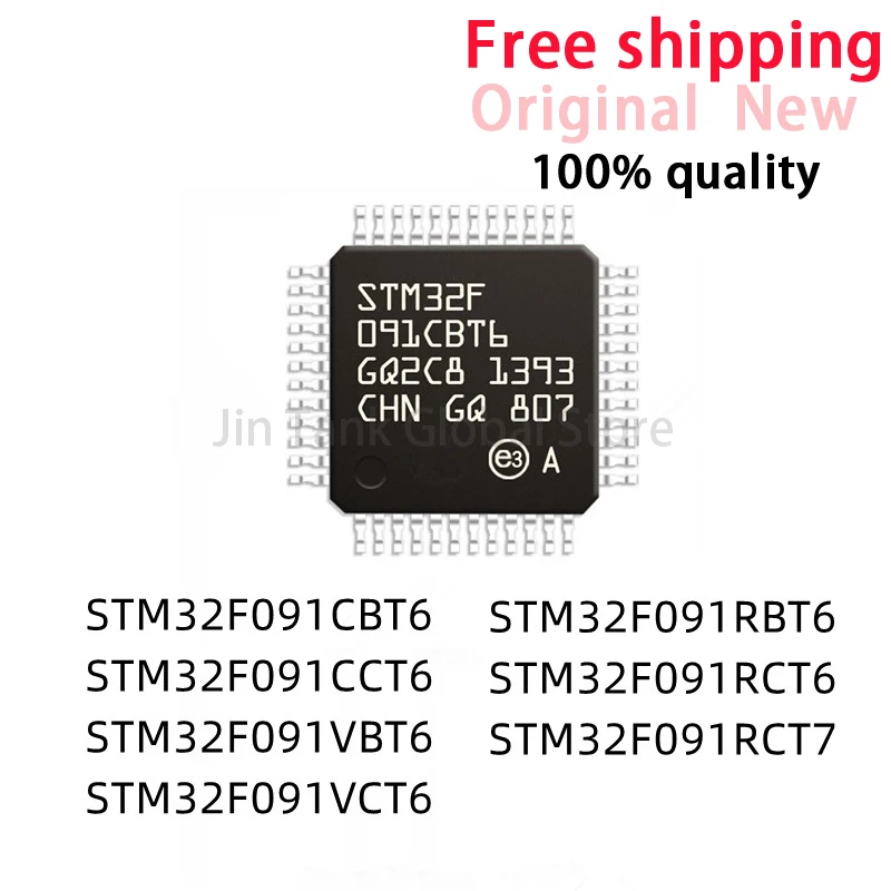 (1piece) 100% New STM32F091CBT6 STM32F091CCT6 STM32F091VBT6 STM32F091VCT6 STM32F091RBT6 STM32F091RCT6 STM32F091RC QFP Chipset
(1piece) 100% New STM32F091CBT6 STM32F091CCT6 STM32F091VBT6 STM32F091VCT6 STM32F091RBT6 STM32F091RCT6 STM32F091RC QFP Chipset