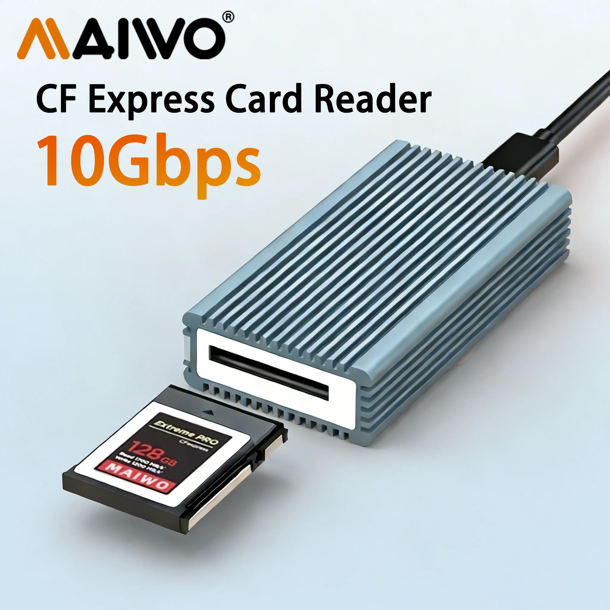 Адаптер для чтения карт MAIWO CF Express из алюминиевого сплава с конвертером интерфейса Gen2 USB3.1 10 Гбит/с типа C для портативных ПК iPhone17 16
Адаптер для чтения карт MAIWO CF Express из алюминиевого сплава с конвертером интерфейса Gen2 USB3.1 10 Гбит/с типа C для портативных ПК iPhone17 16