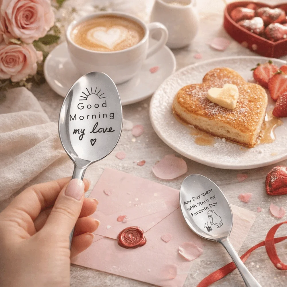 Long Spoon Key of Love Spoon Engraved Design Love Letter Font Milk Coffee Spoons Rustproof Personalized Text Love Letter Spoon
Long Spoon Key of Love Spoon Engraved Design Love Letter Font Milk Coffee Spoons Rustproof Personalized Text Love Letter Spoon