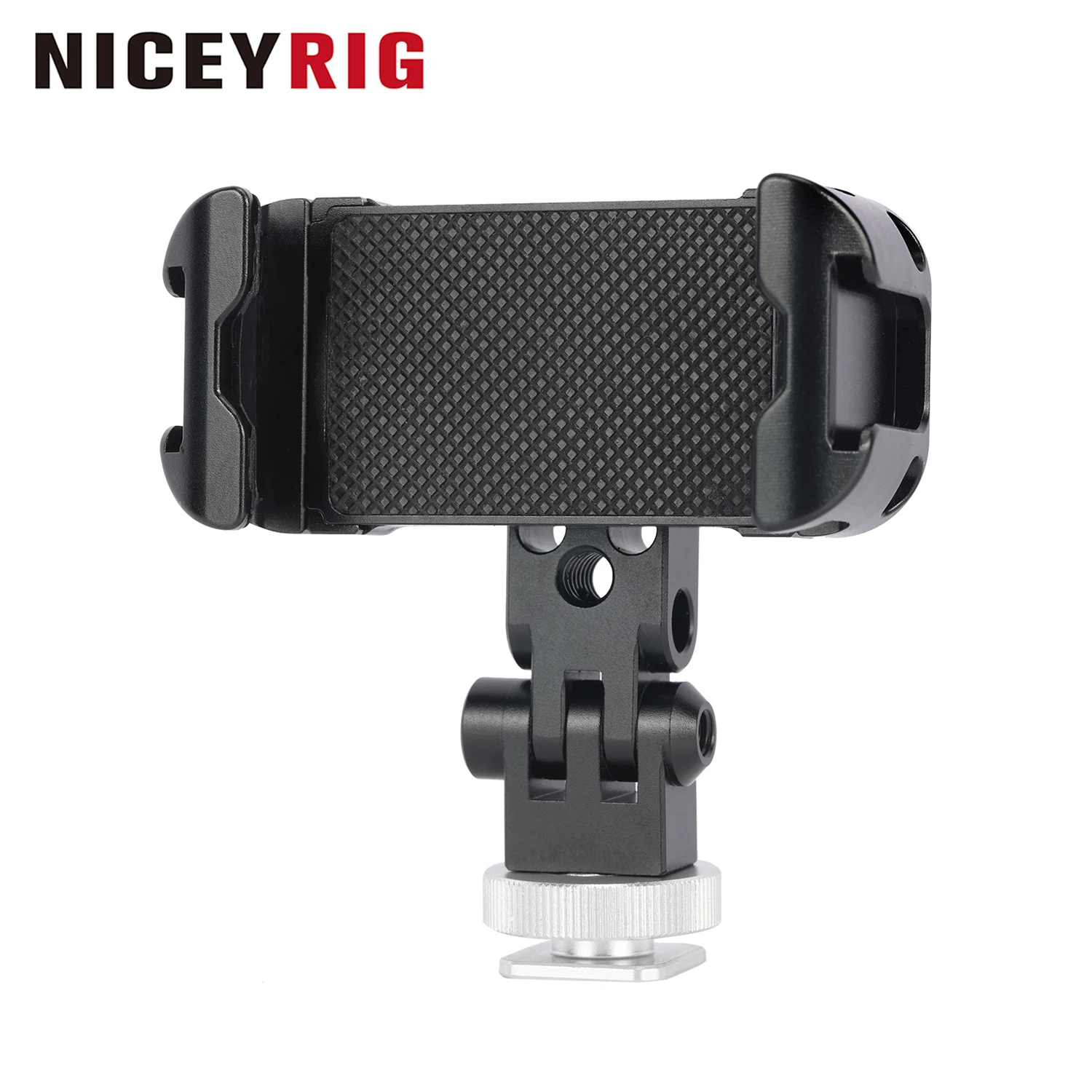 NICEYRIG Metal Tripod Mount Holder Calmp for iPhone 16/15/14/13/12/11 Pro 6.1''Pro Max 6.7'' Android Vlogging Smartphone Video
NICEYRIG Metal Tripod Mount Holder Calmp for iPhone 16/15/14/13/12/11 Pro 6.1''Pro Max 6.7'' Android Vlogging Smartphone Video