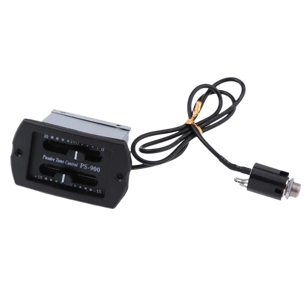Preamp Piezo Pickup 2-band EQ Equalizer System for Acoustic Guitar Fine Tuning Tone and Volume Adjustment
Preamp Piezo Pickup 2-band EQ Equalizer System for Acoustic Guitar Fine Tuning Tone and Volume Adjustment