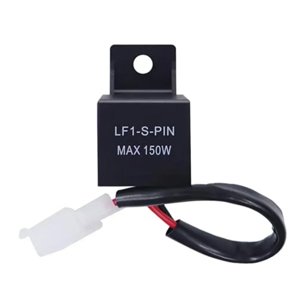 12V Flasher Relay 2-Pin Flasher Relay Various Weather Conditions Waterproof Design Direct Replacement High Universality Fitment
12V Flasher Relay 2-Pin Flasher Relay Various Weather Conditions Waterproof Design Direct Replacement High Universality Fitment