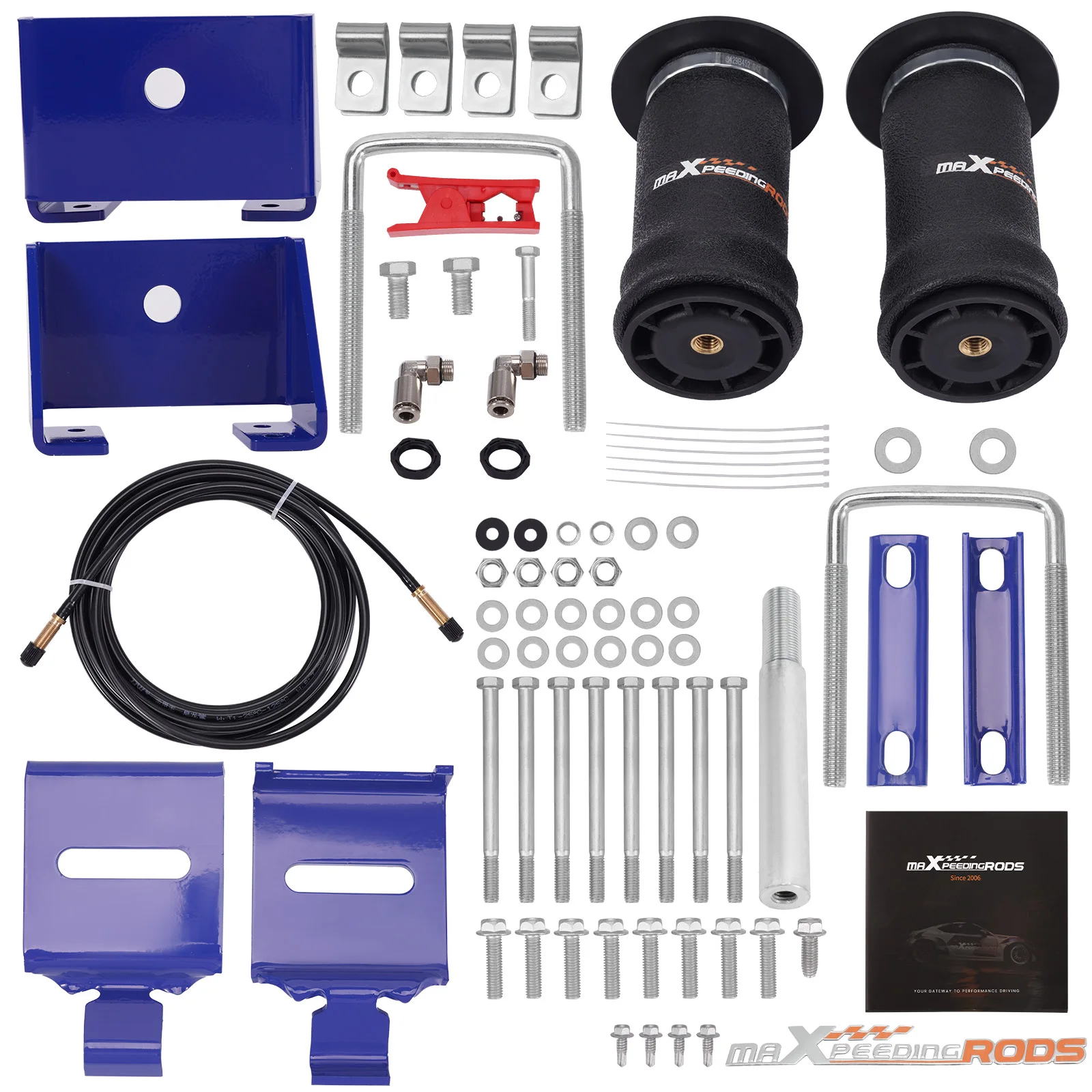 Tow Assist Air Spring Suspension Kit For Chevrolet Express Van 1500 2500 96-02
Tow Assist Air Spring Suspension Kit For Chevrolet Express Van 1500 2500 96-02